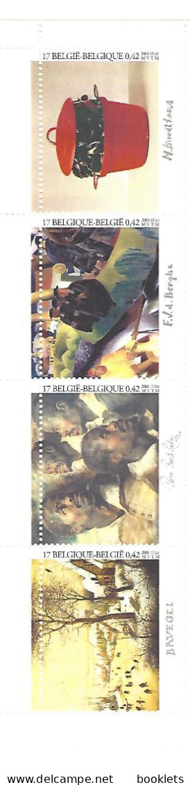 BELGIUM, 2001, Booklet 37, Museum - Non Classés