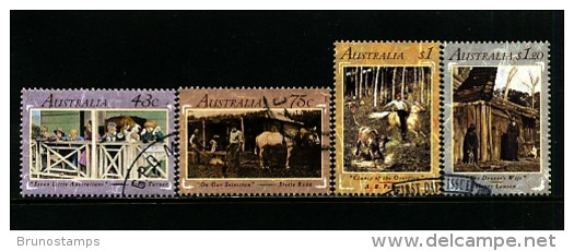 AUSTRALIA - 1991  AUSTRALIAN WRITERS  SET  FINE USED - Used Stamps
