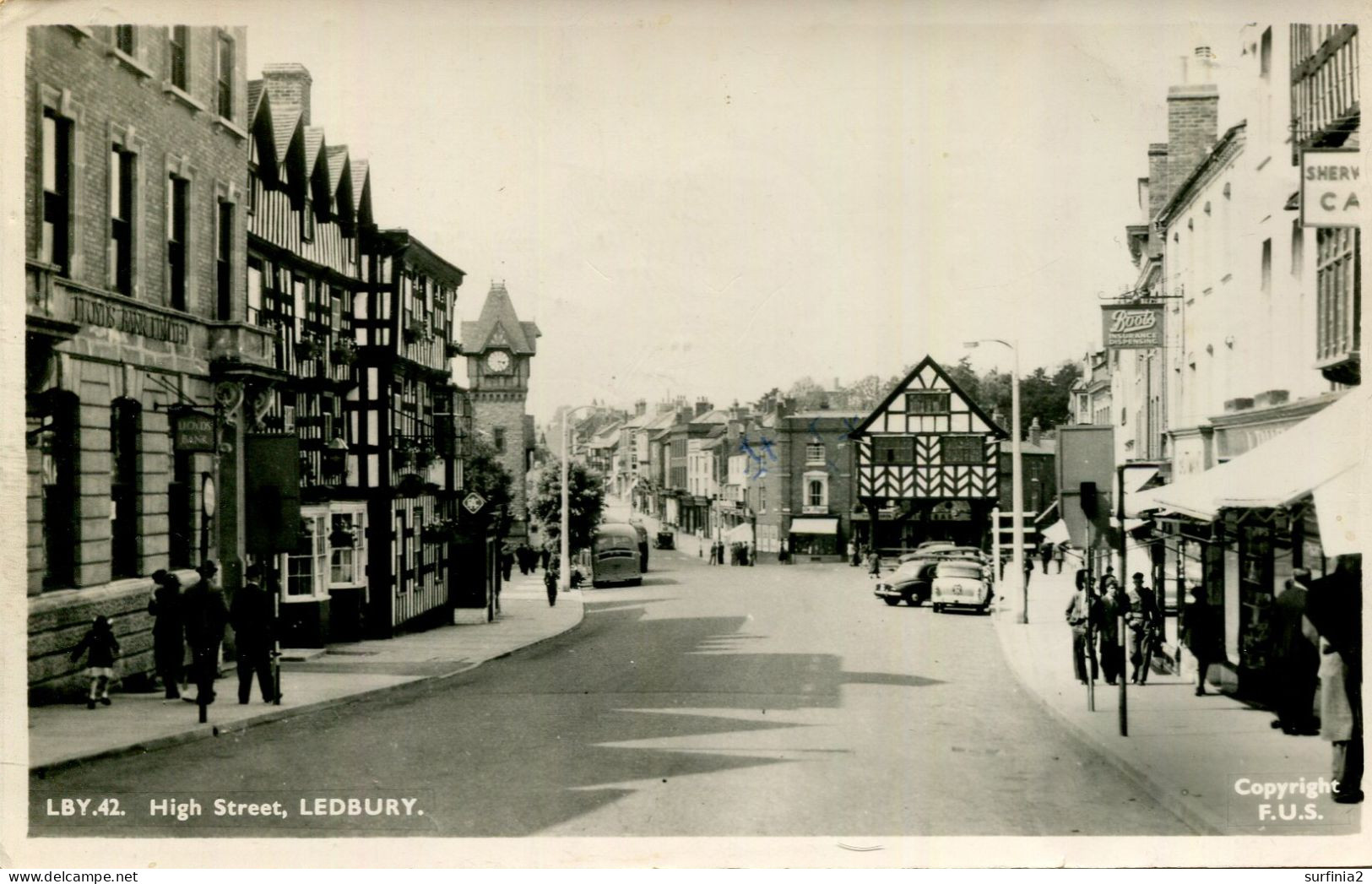 HEREFORDSHIRE - LEDBURY - HIGH STREET RP He229 - Herefordshire