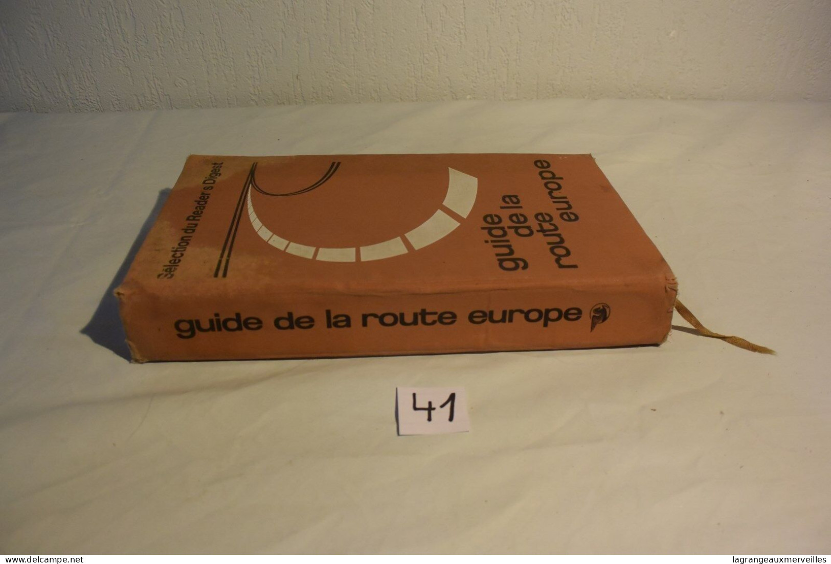 C41 Ancien Guide De La Route En Europe En 1969 - Mapas/Atlas