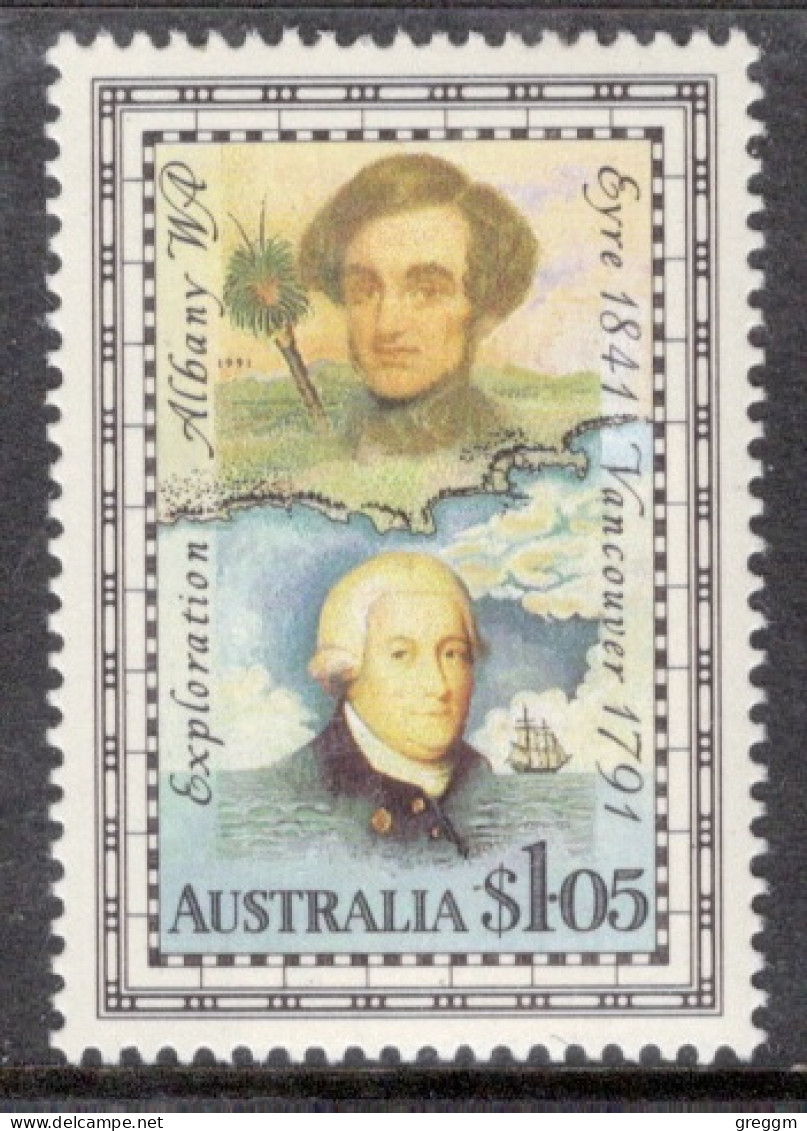 Australia 1991, Single Stamp Showing Explorers In Unmounted Mint - Nuevos