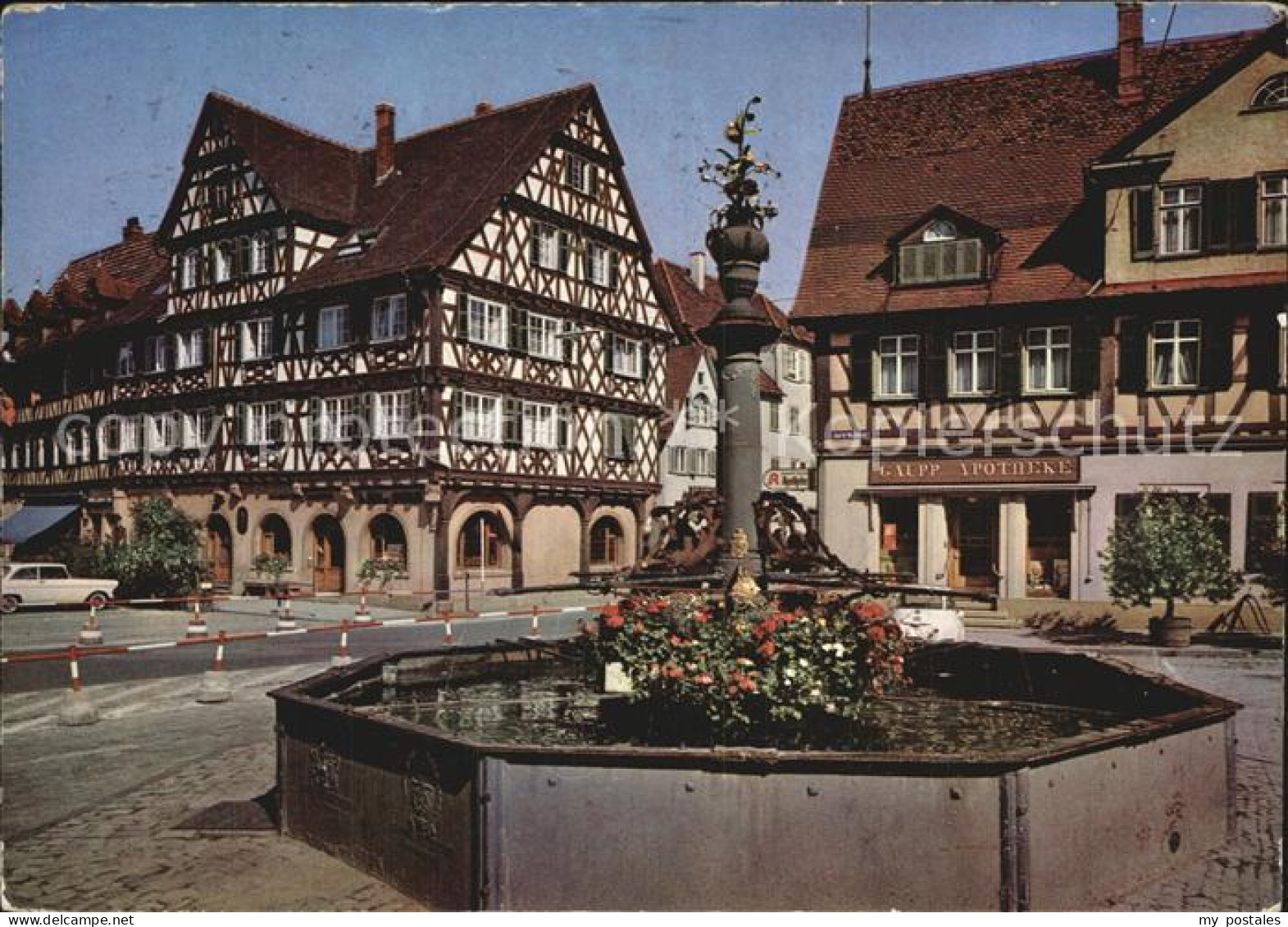 72543435 Schorndorf Wuerttemberg Markt Brunnen Schorndorf - Schorndorf