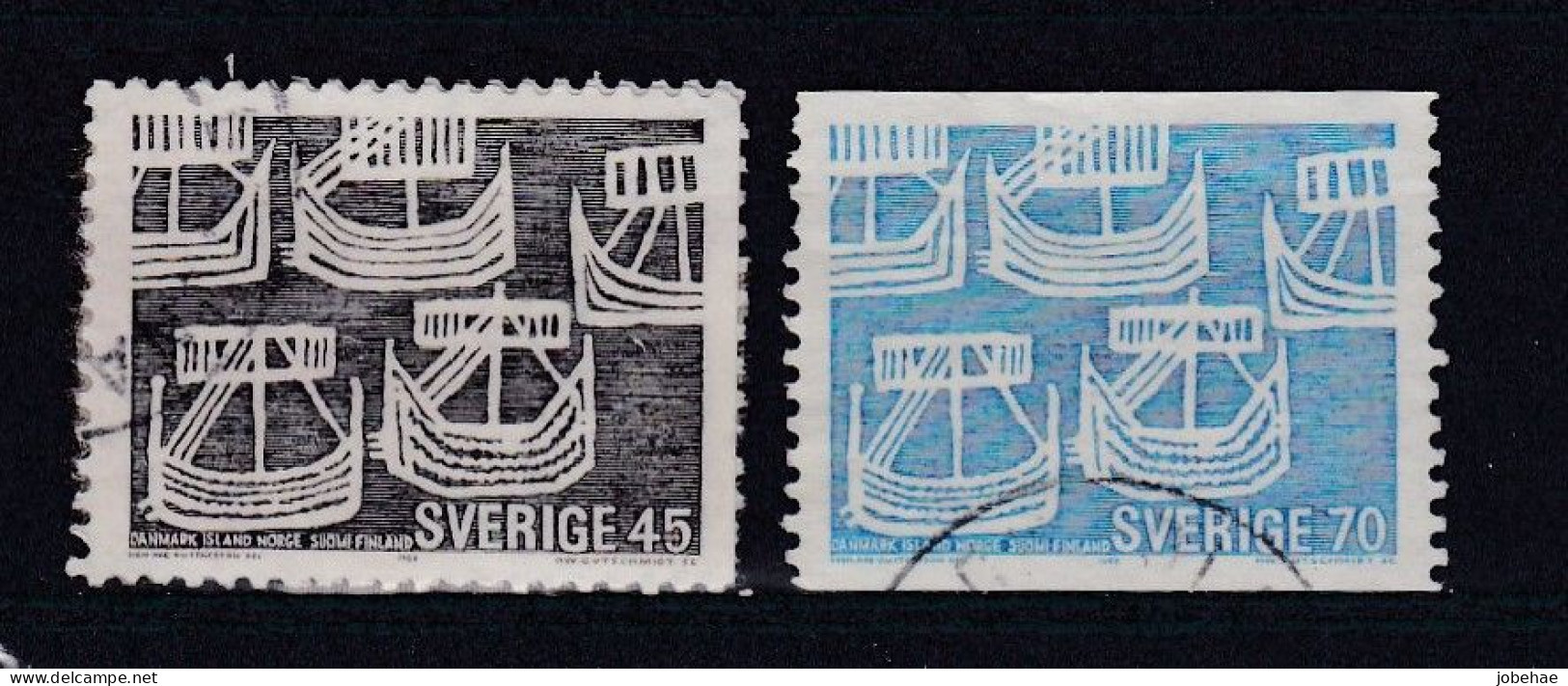 Suéde YT° 611-612 - Used Stamps