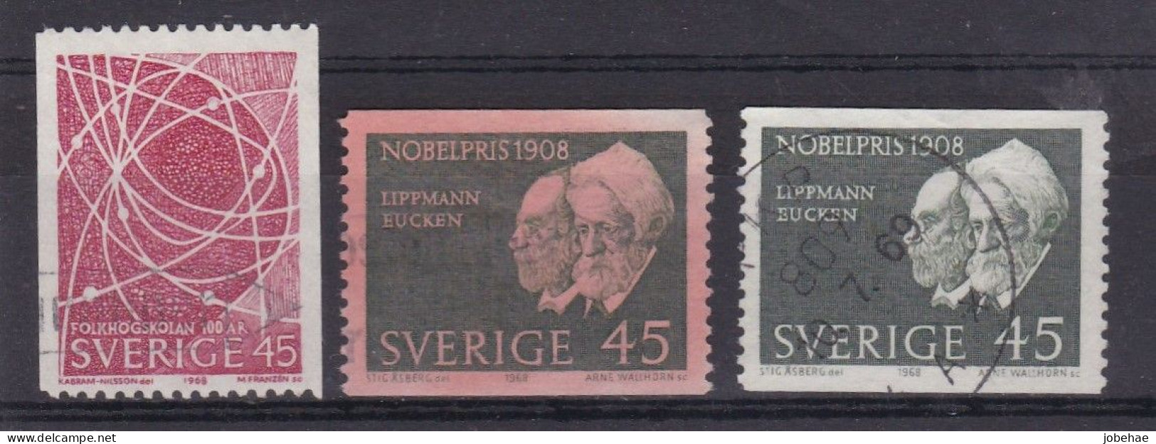 Suéde YT° 597-598 - Used Stamps