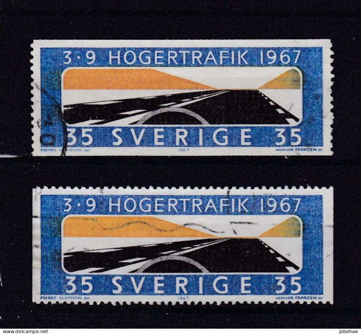 Suéde YT° 572-573 - Used Stamps