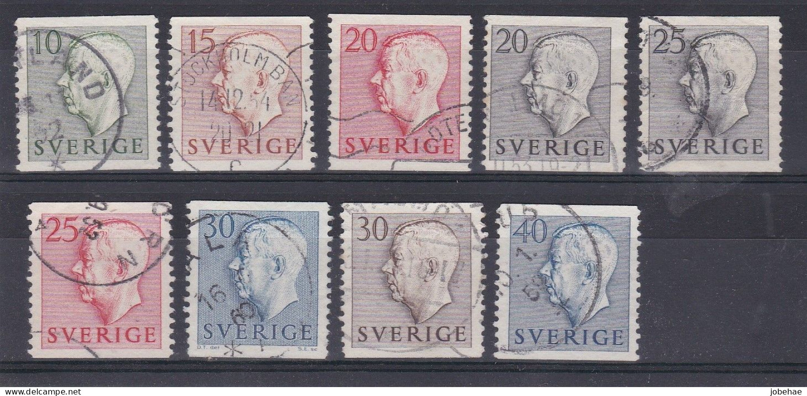 Suéde YT° 355-366 - ... - 1855 Prephilately