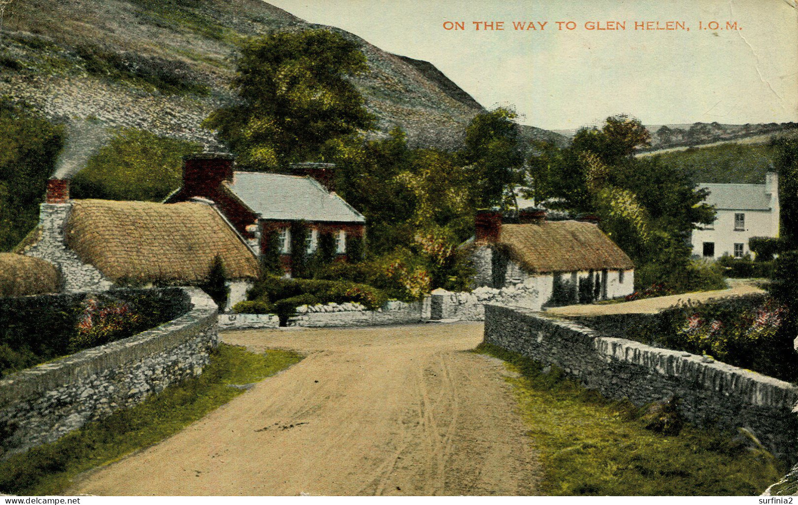 IOM - ON THE WAY TO GLEN HELEN Iom553 - Isle Of Man