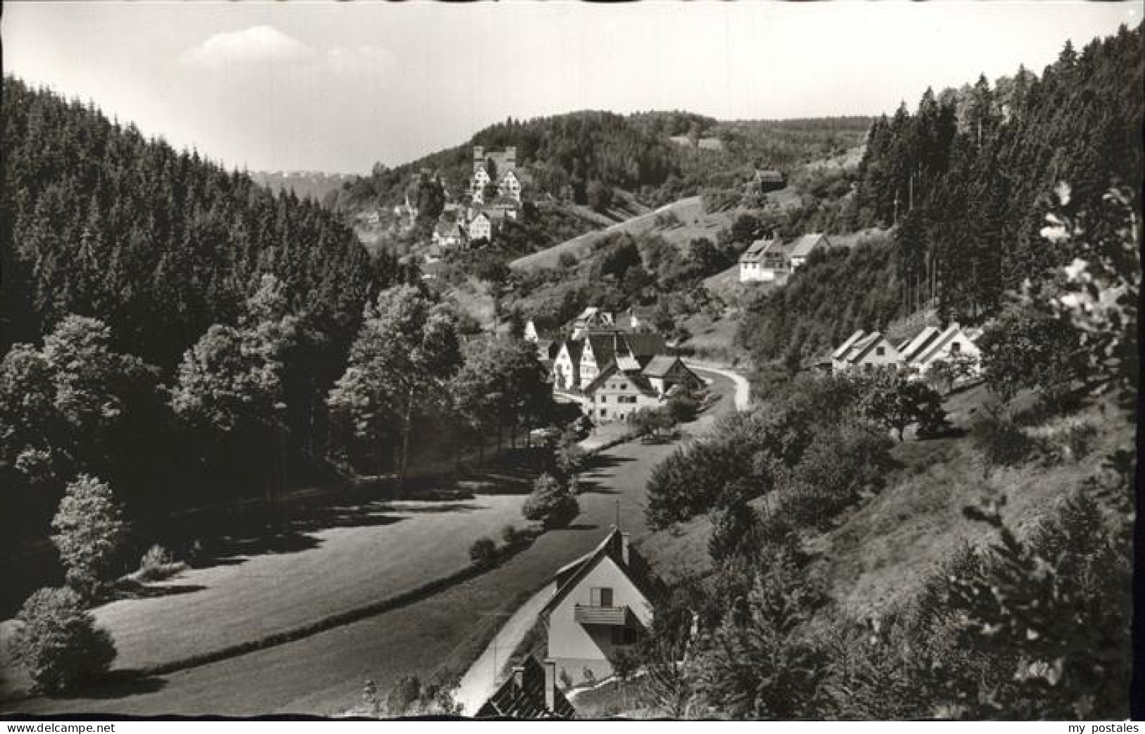 41208440 Berneck Altensteig Panorama Berneck - Altensteig