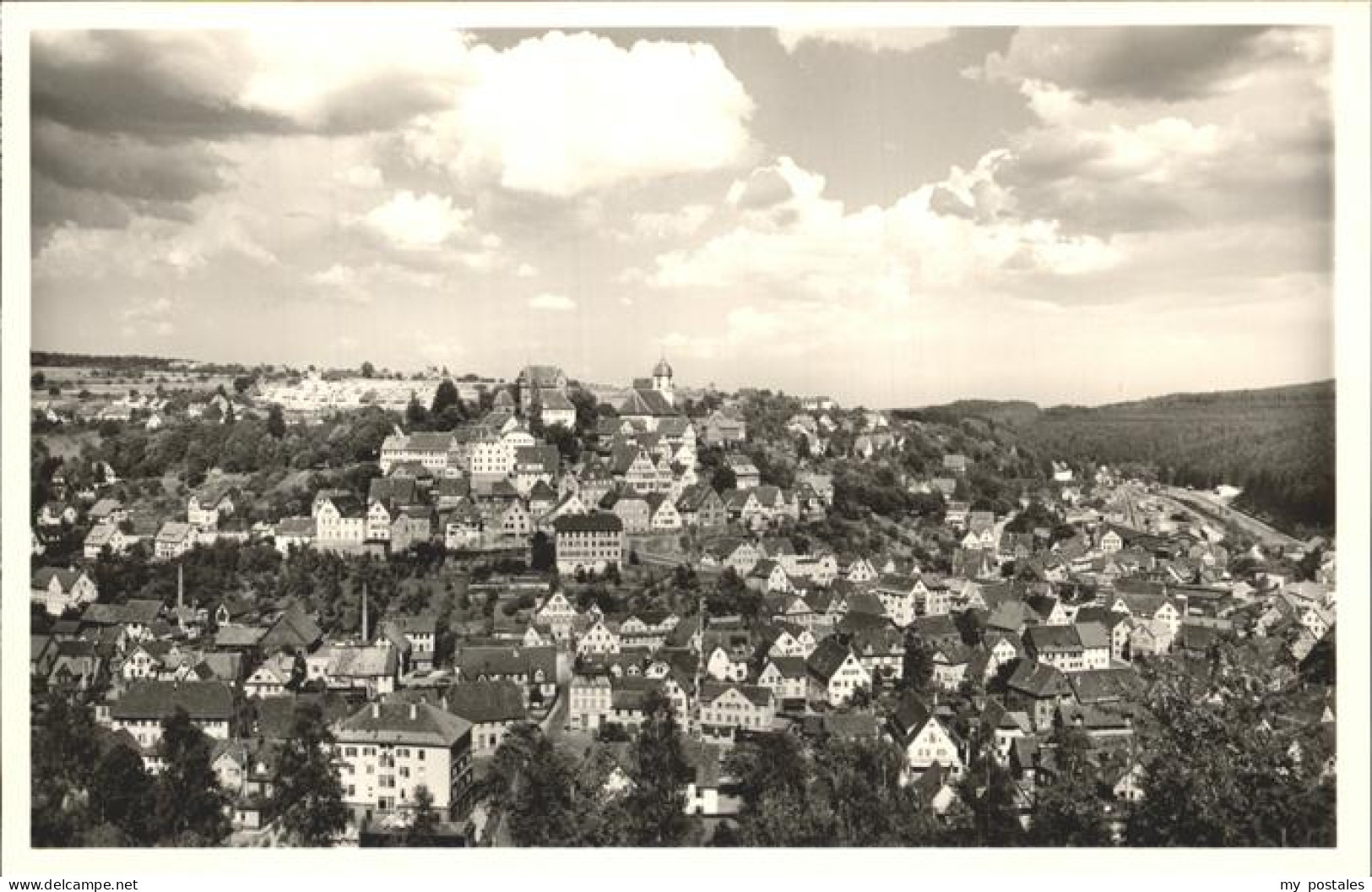 41208433 Altensteig Schwarzwald Gesamtansicht Altensteig - Altensteig