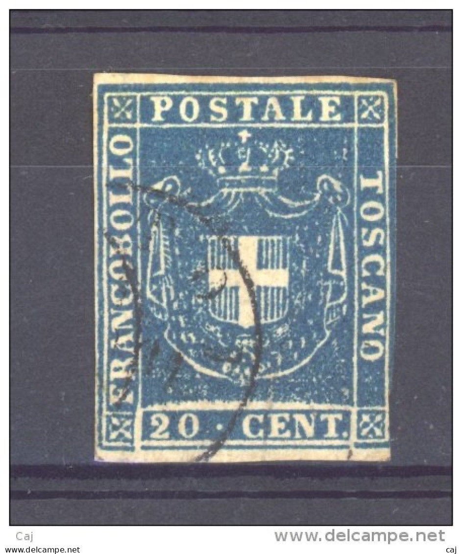 Italie  -  Toscane  :  Yv  20  (o) - Toscane