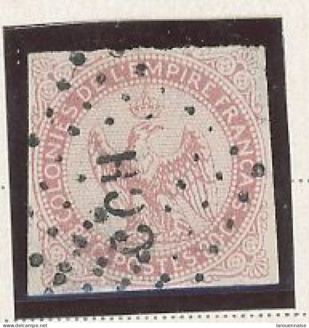 COCHINCHINE    - N°6  COLONIES GÉNÉRALES  80c AIGLE ROSE -Obl - LOSANGE C C H - Used Stamps