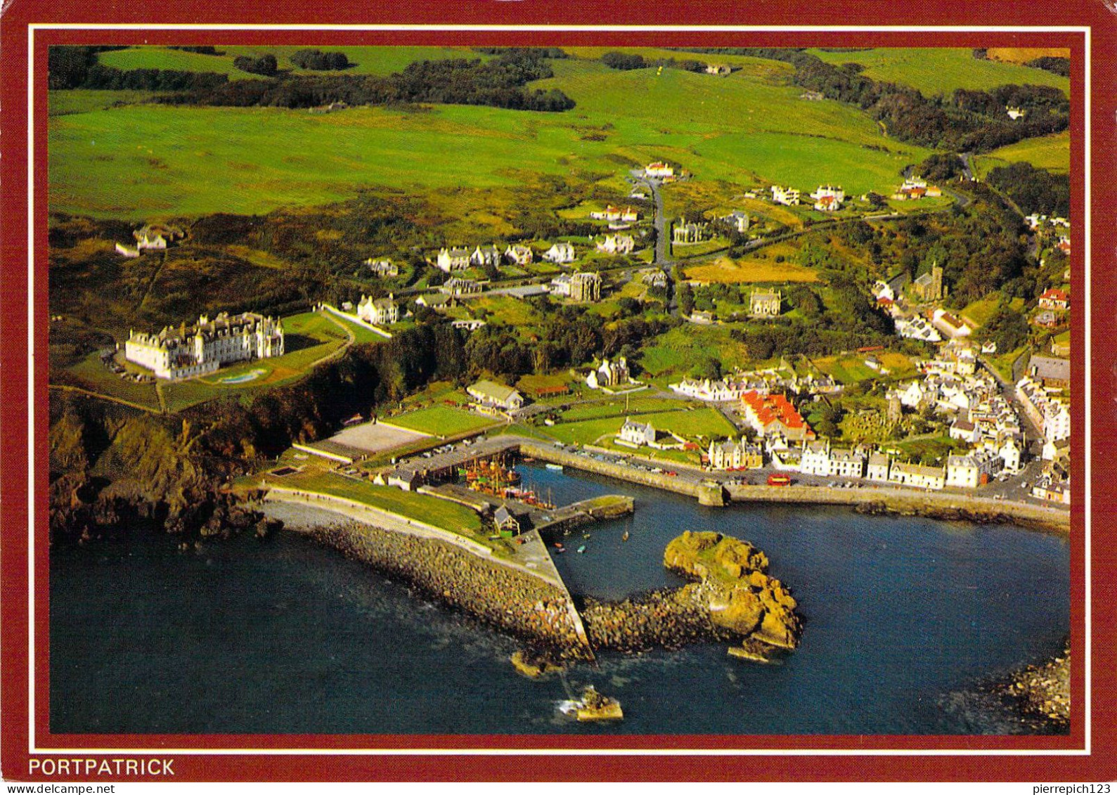 Portpatrick - Vue Aérienne - Wigtownshire