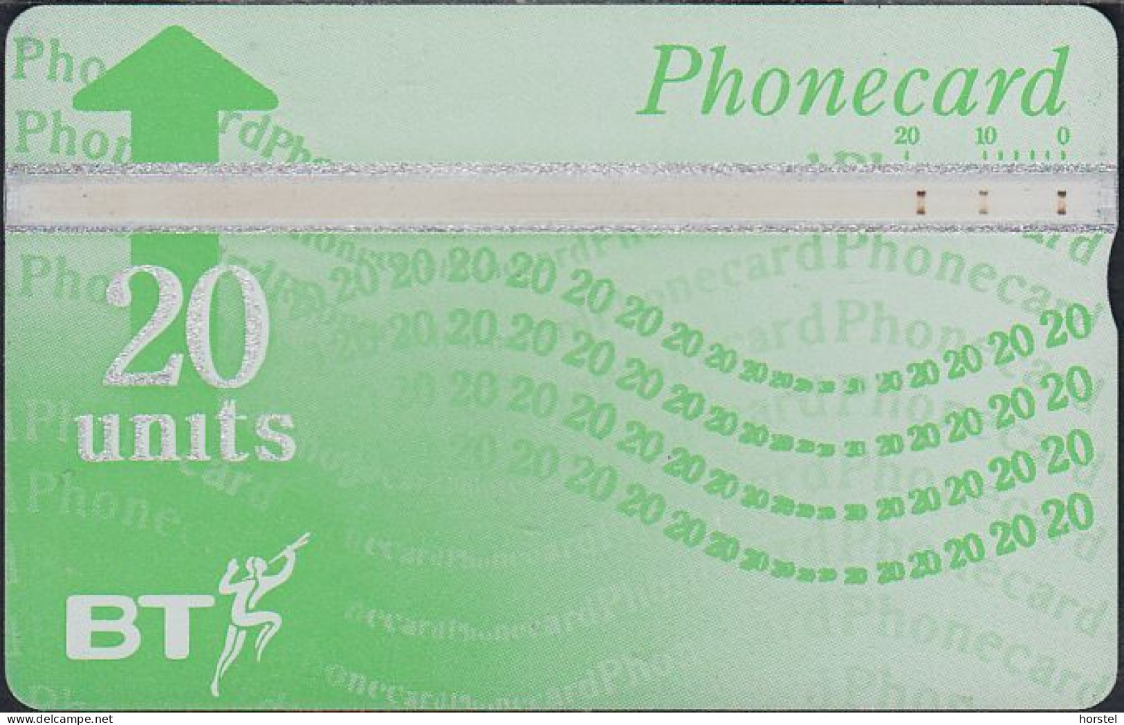 UK - British Telecom L&G  BTD038 - 8th Issue Phonecard Definitive - 20 Units - 204G - BT Definitive