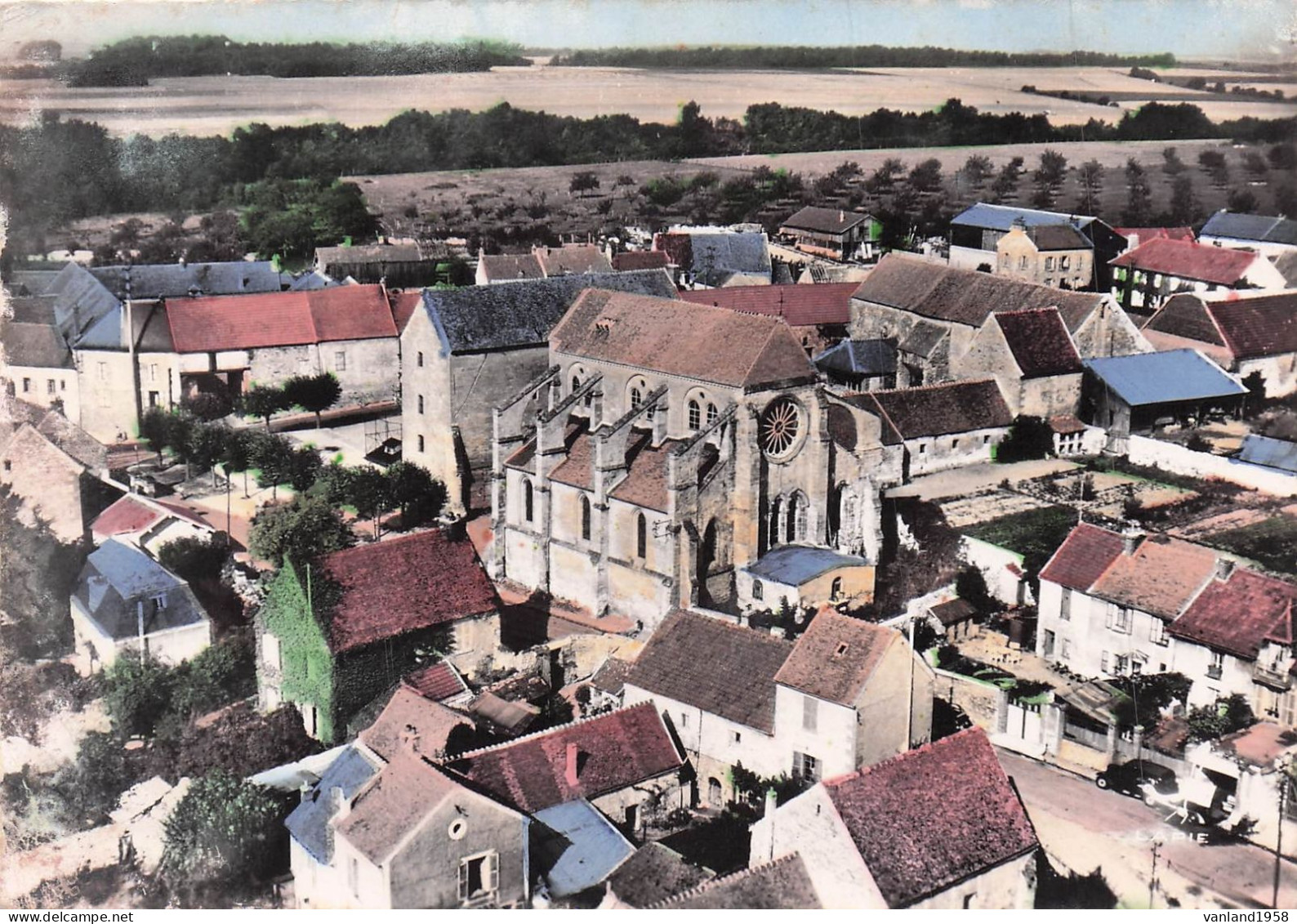 Carte Semie Moderne GRAND Format De BOISSY L'AILLERIE - Boissy-l'Aillerie