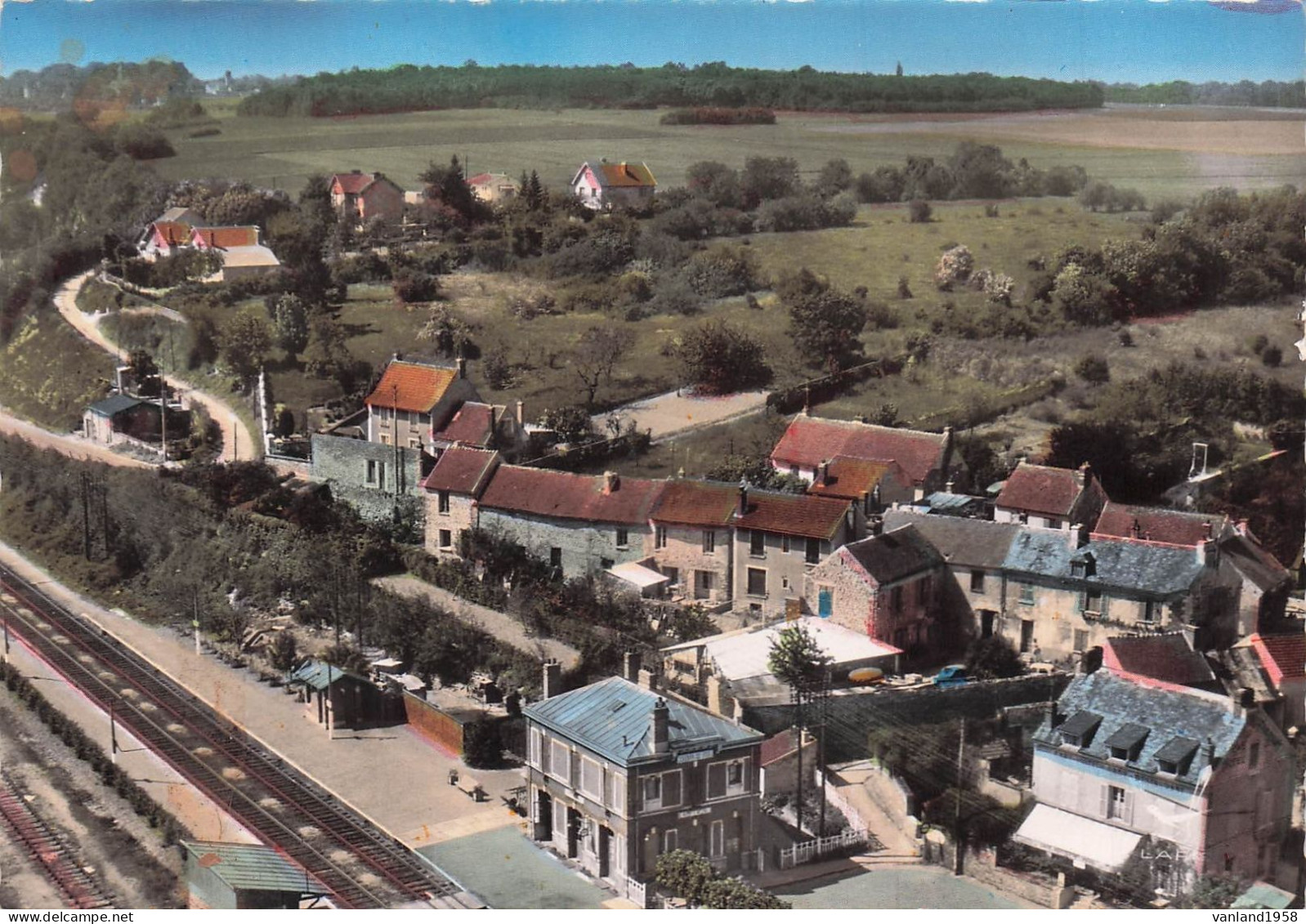 Carte Semie Moderne GRAND Format De BOISSY L'AILLERIE - Boissy-l'Aillerie