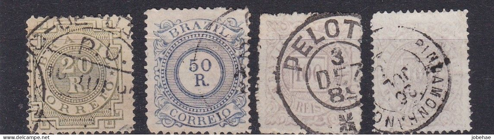 Brazil YT° 59-67 - Used Stamps