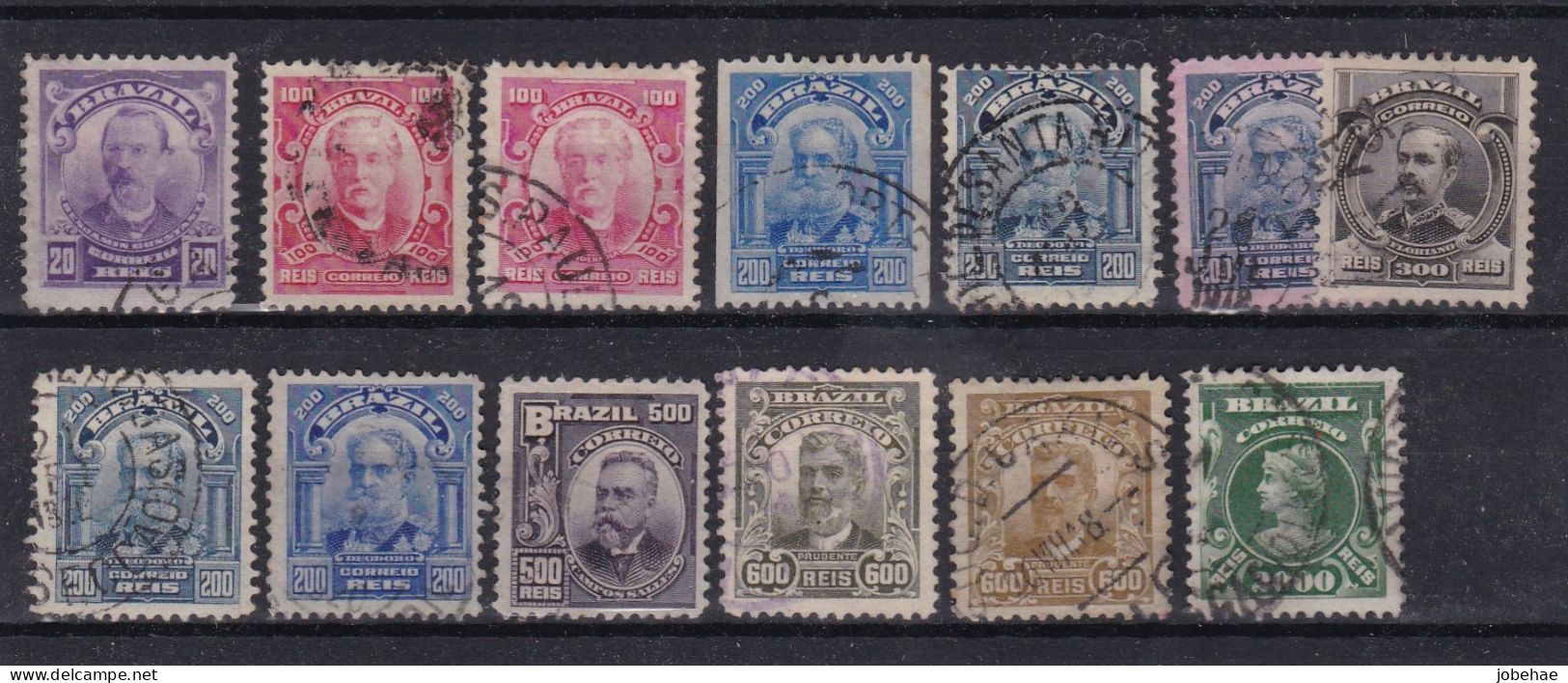 Brazil YT° 128-141 - Used Stamps
