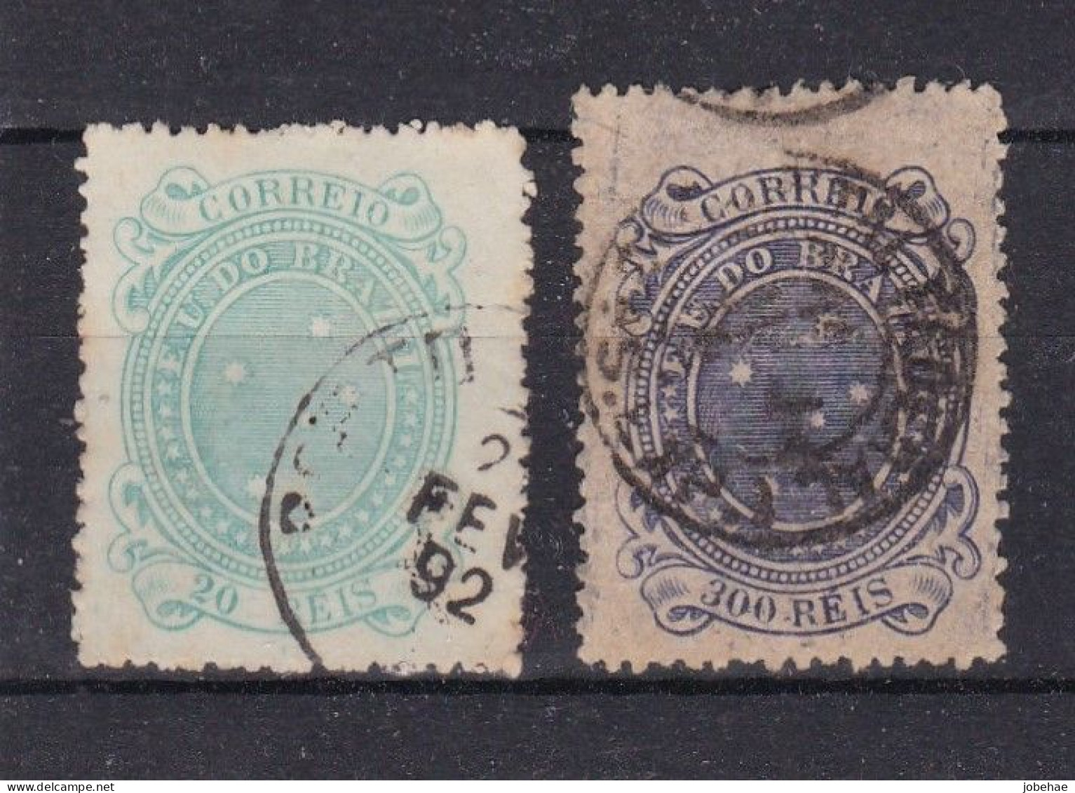 Brazil YT° 68-76 - Used Stamps