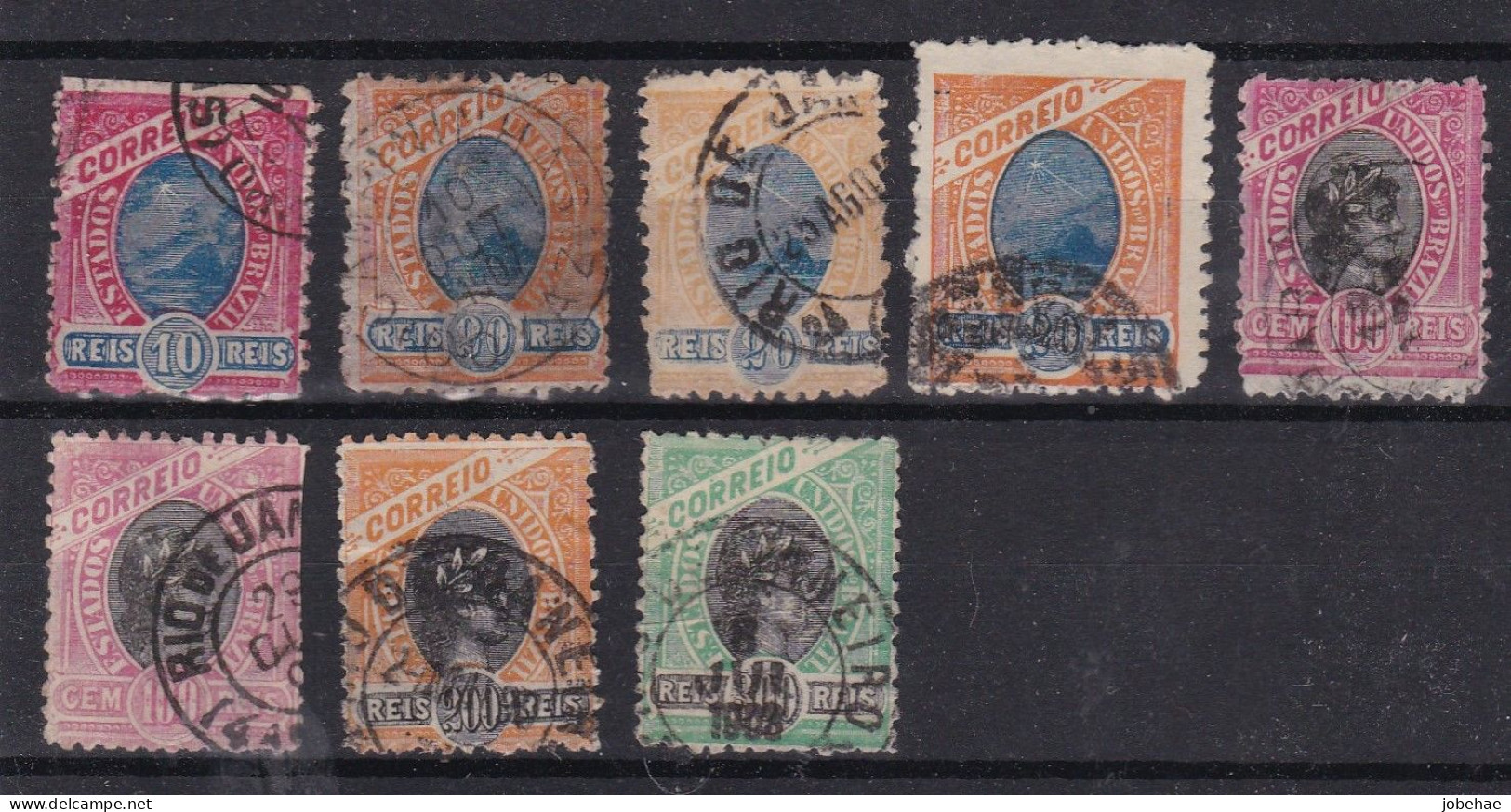 Brazil YT° 79-88 - Used Stamps