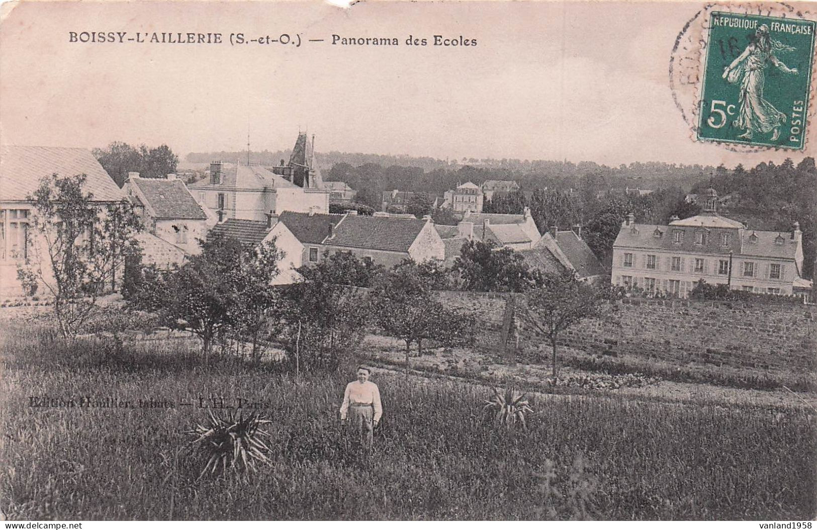 BOISSY L'AILLERIE-panorama Des écoles - Boissy-l'Aillerie