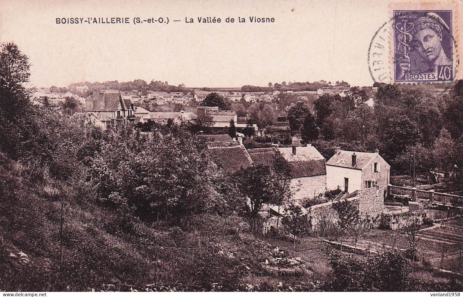 BOISSY L'AILLERIE-la Vallée De La Viosne - Boissy-l'Aillerie