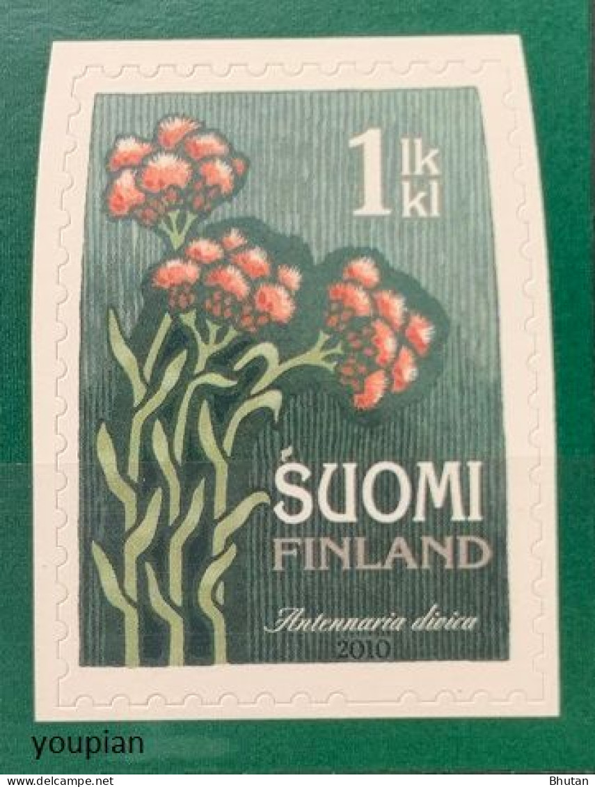 Finland 2010, Flower, MNH Unusual Single Stamp - Neufs