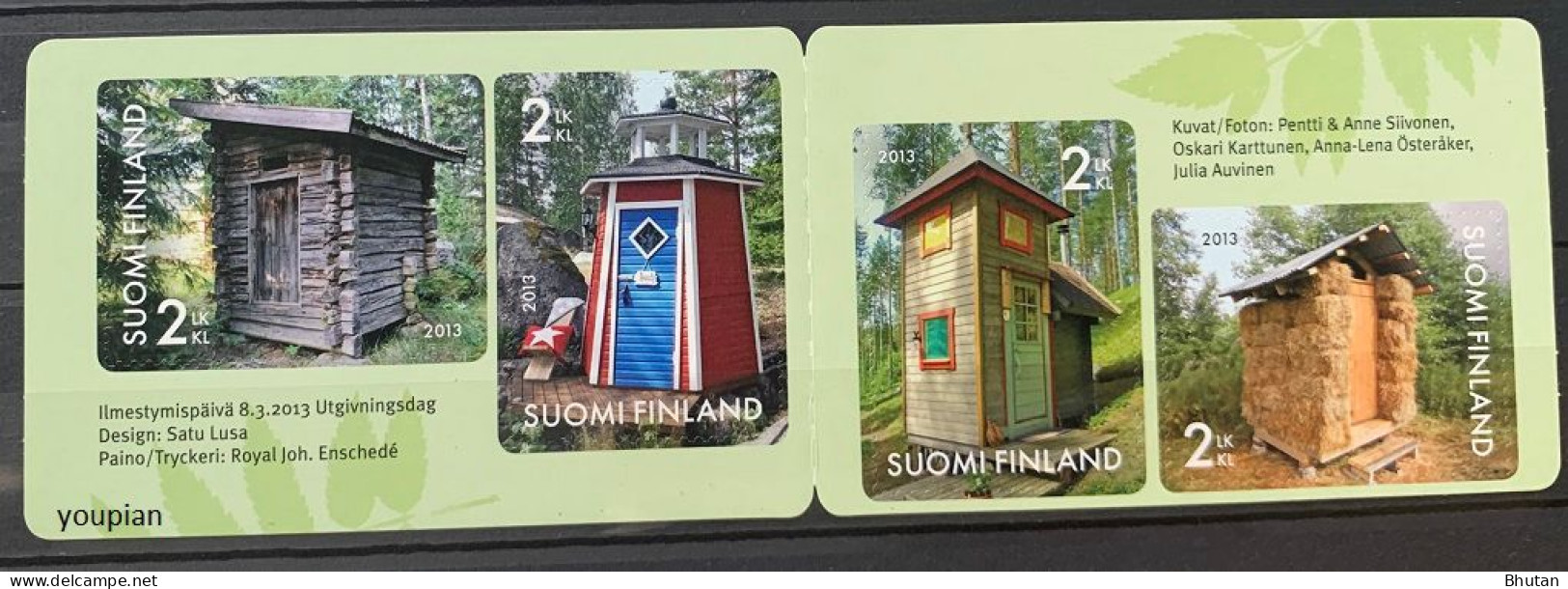 Finland 2013, Competition Best Outhouses, MNH Stamps Set - Neufs