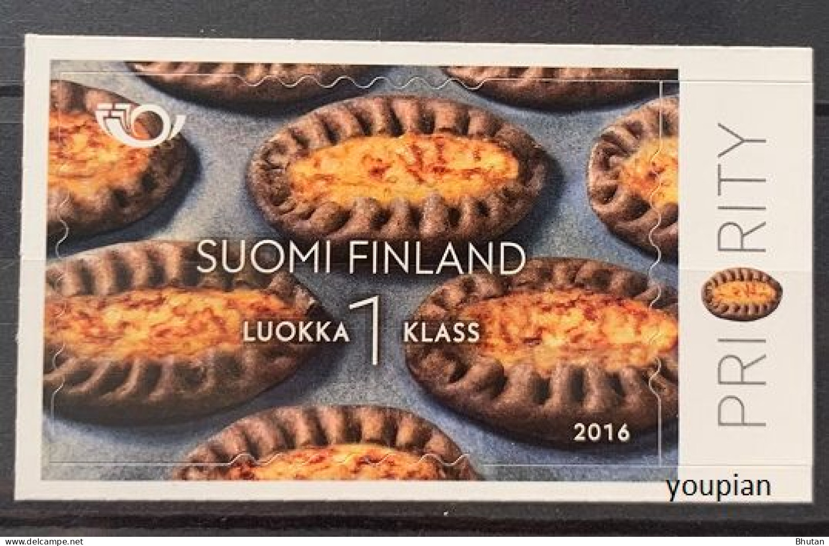 Finland 2016, The Karelian Pasty, MNH Single Stamp - Unused Stamps