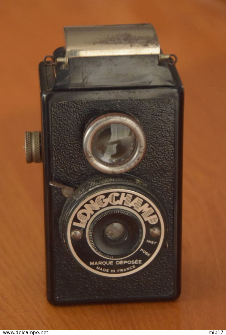 Appareil Photo Ancien BOUMSELL Longchamps Film Bobine 127 Format 3x4 - Cameras