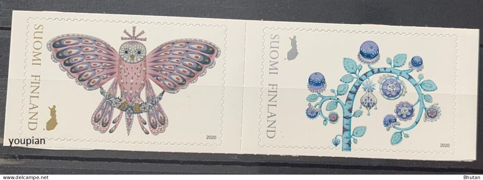 Finland 2020, Enchanted Forest, MNH Stamps Set - Ongebruikt