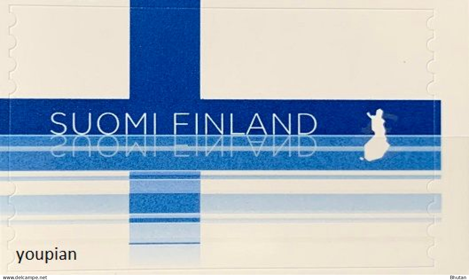 Finland 2020, Finish National Flag, MNH Unusual Single Stamp - Ungebraucht