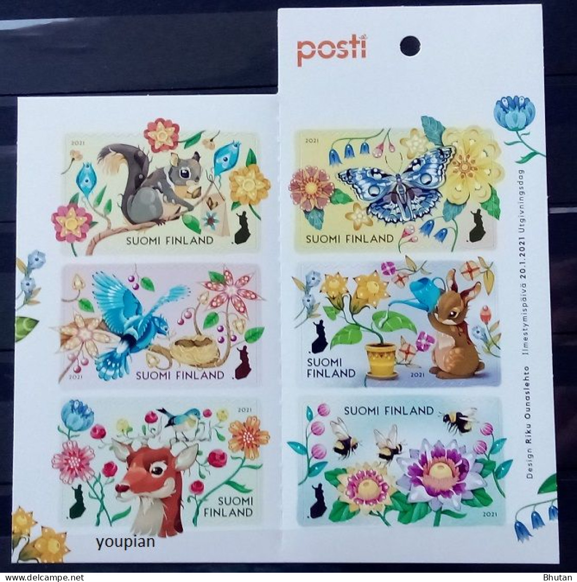 Finland 2021, Let's Take Care, MNH Stamps Set - Booklet - Unused Stamps