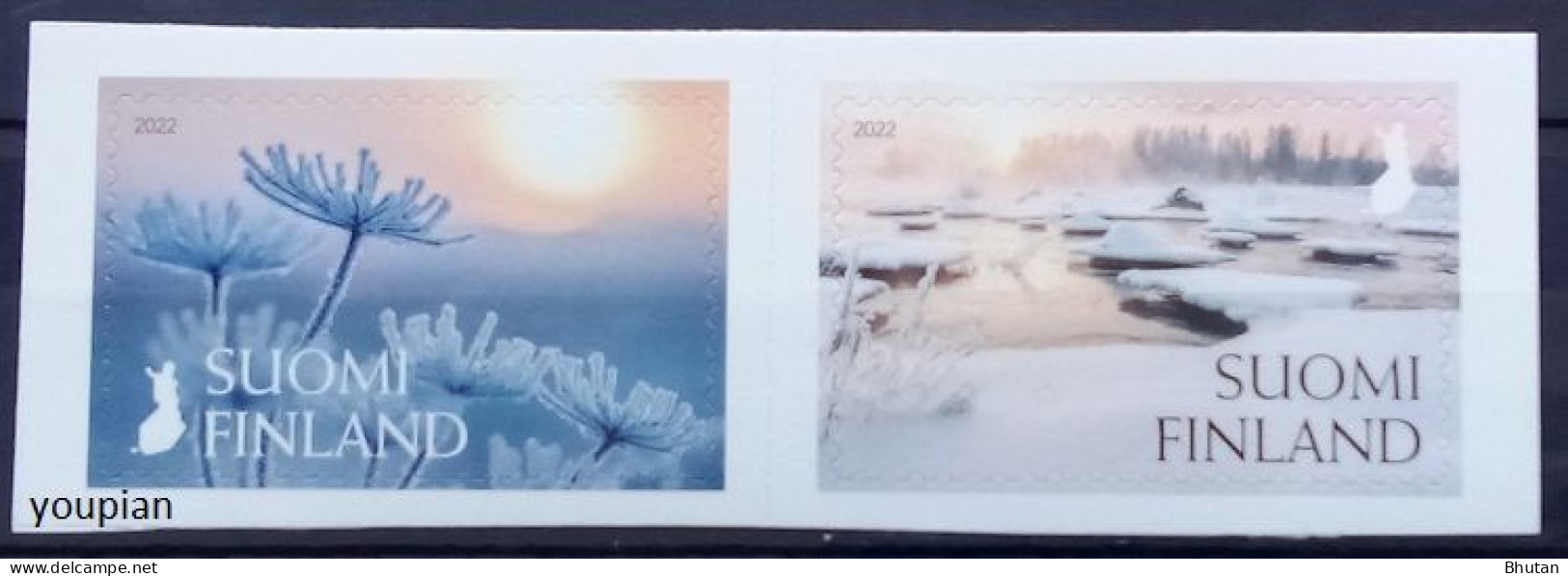 Finland 2022, Winter Light, MNH Stamps Set - Nuevos