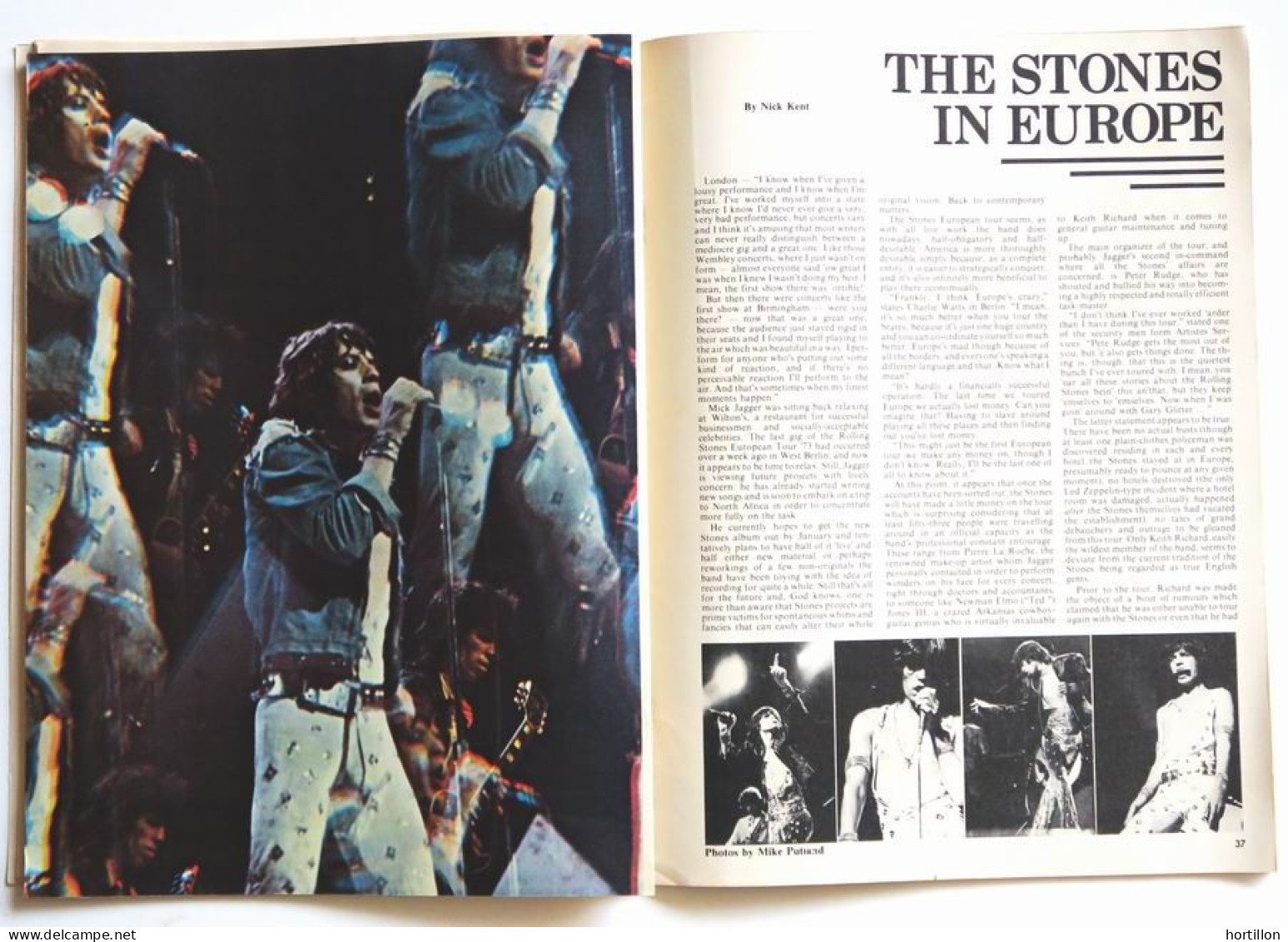 Revue Magazine USA HIT PARADER 05/1974 ROLLING STONES BEATLES WHO GRATEFUL DEAD MICK RONSON - Entretenimiento