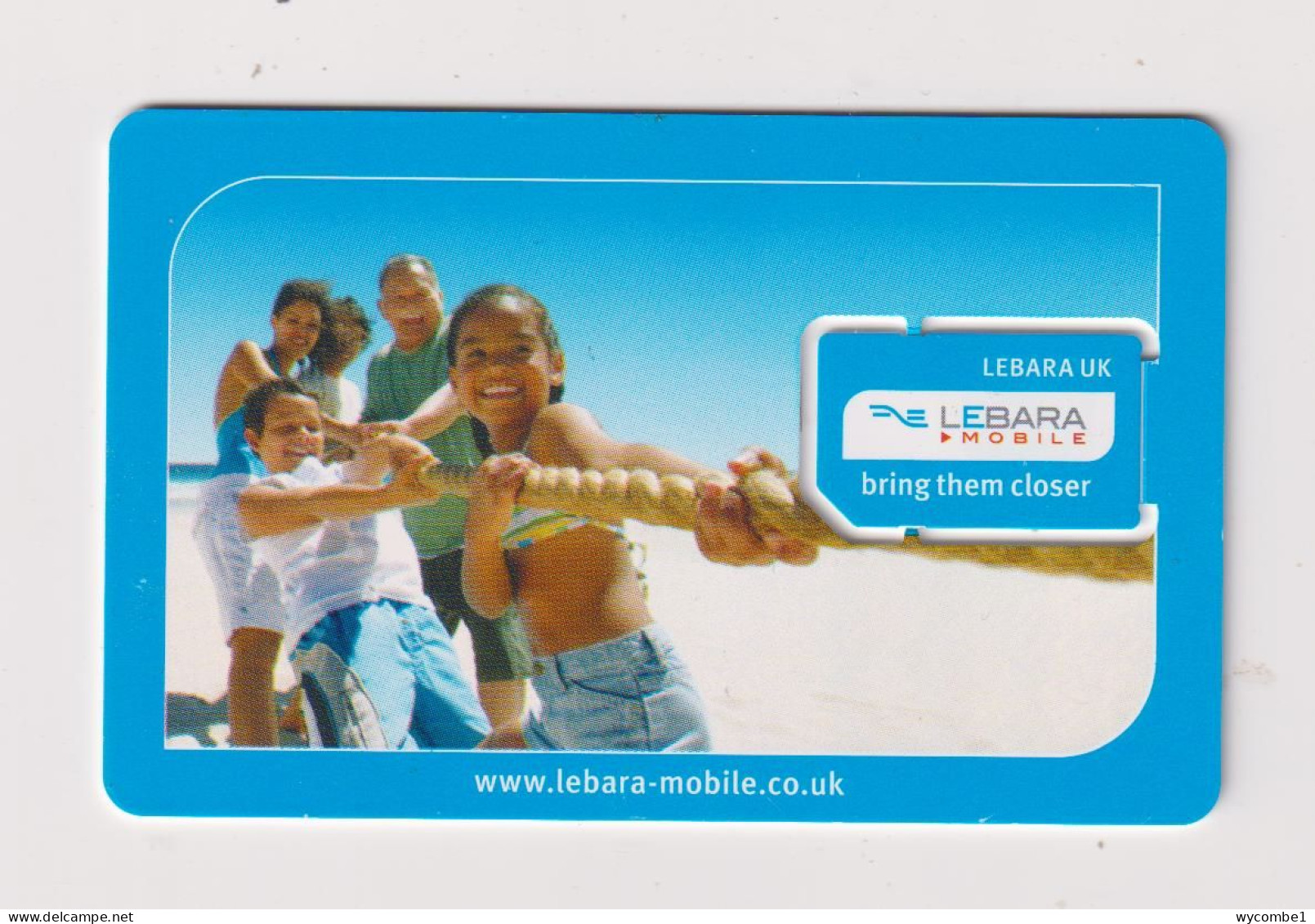 UNITED KINGDOM - Lebara SIM With Chip Unused  Phonecard - Autres & Non Classés