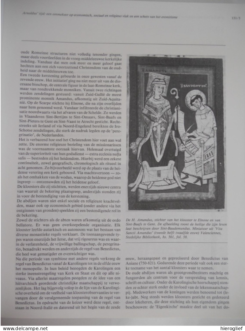 Sint-Arnoldus 1087-1987 Themanr 216 VLAANDEREN 1987 Zijn Tijd / Biograaf Iconografie Devotie Brouwers Oudenburg Tiegem - Histoire