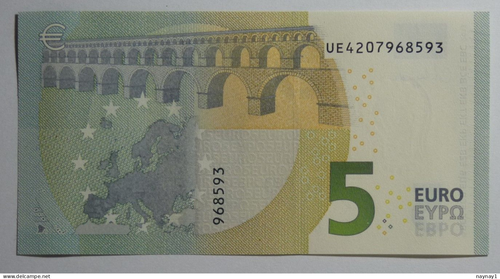 5 Euro France Lagarde U 012E UE4207968593 UNC - 5 Euro