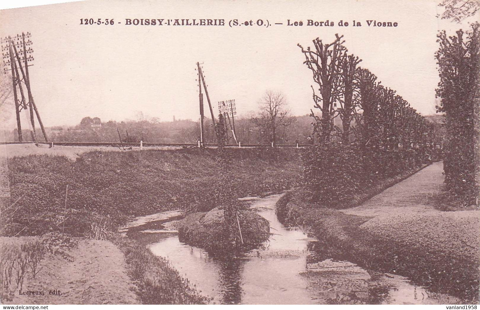 BOISSY L'AILLERIE-les Bords De  La Viosne - Boissy-l'Aillerie