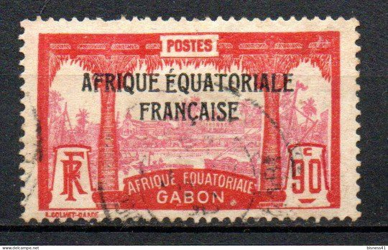 Col40 Colonies Gabon 1928 N° 117 Oblitéré Cote 4,00€ - Gebraucht