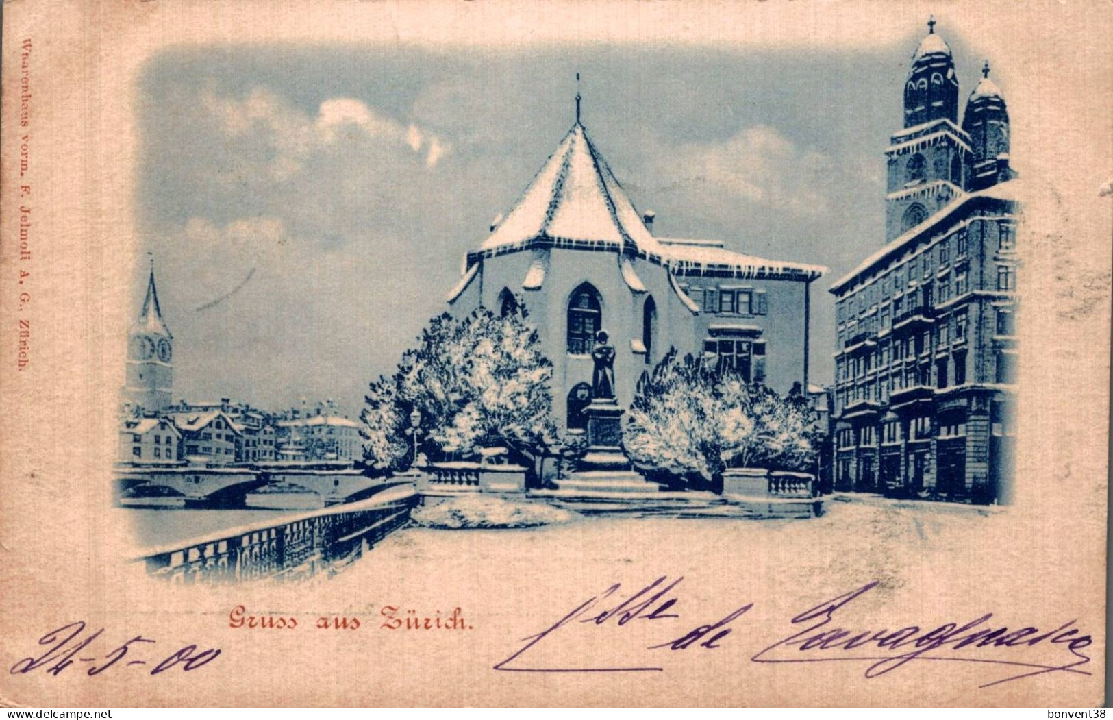 K1002 - SUISSE - ZÜRICH - Lot De 5 Cartes Postale - Zürich