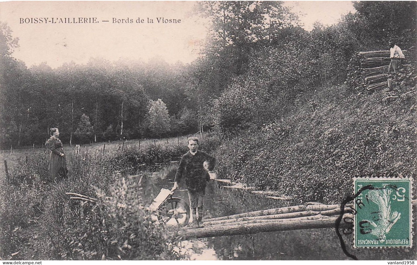 BOISSY L'AILLERIE-bords De  La Viosne - Boissy-l'Aillerie