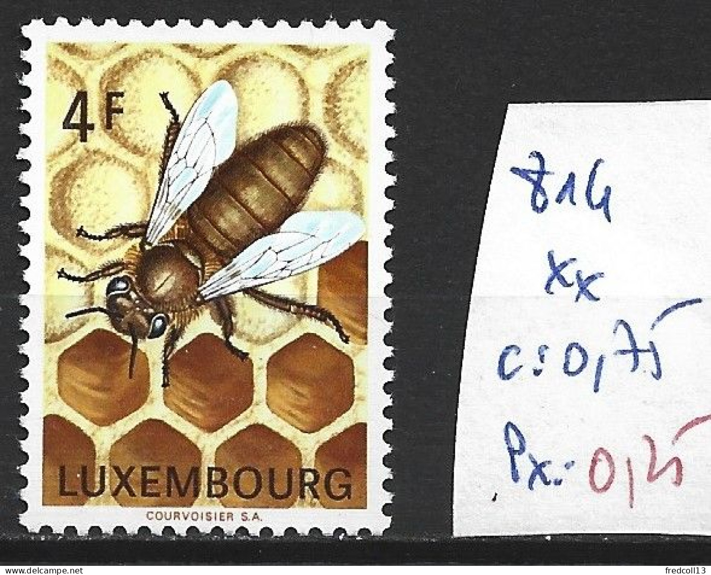 LUXEMBOURG 814 ** Côte 0.75 € - Honeybees