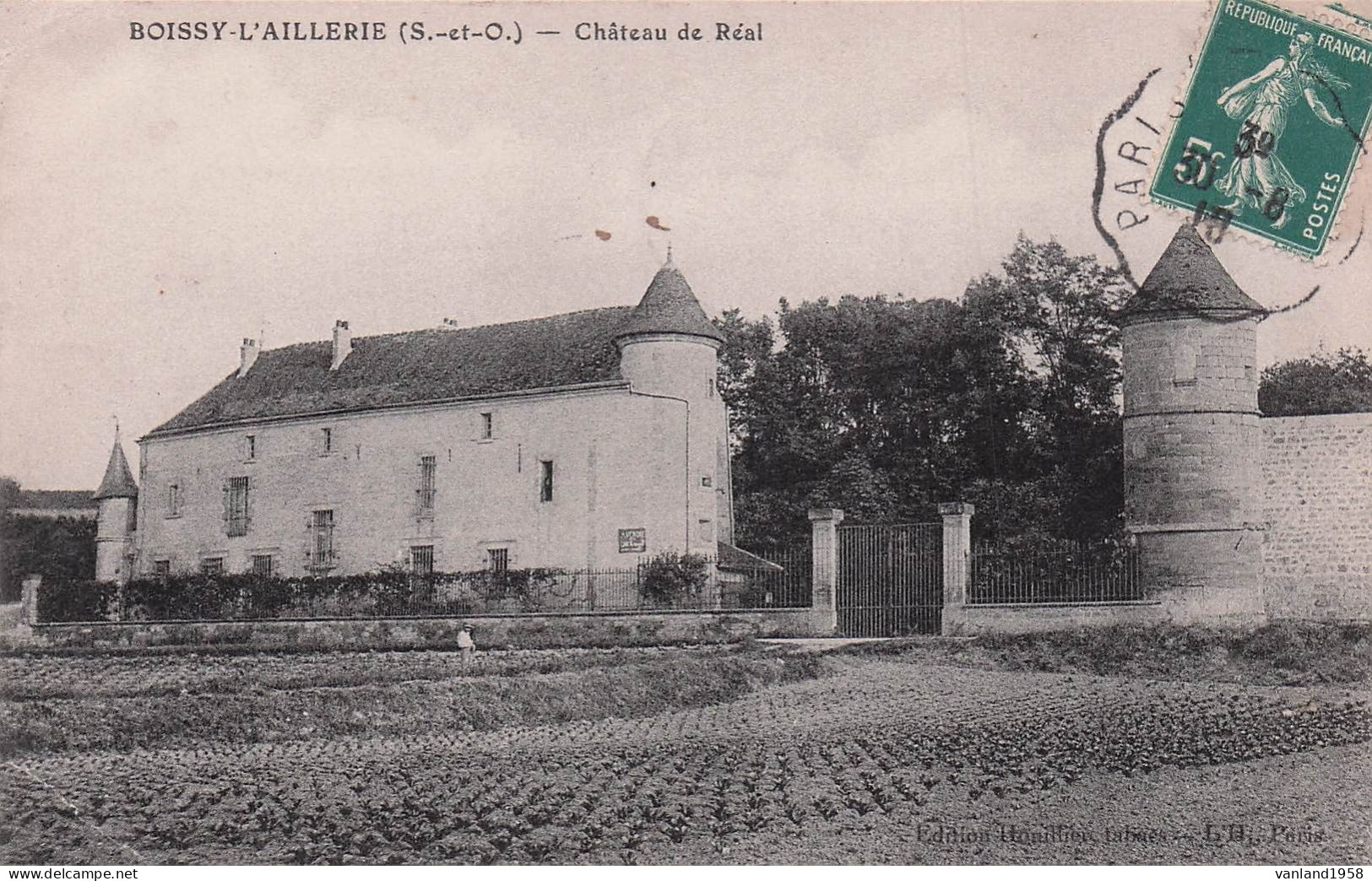 BOISSY L'AILLERIE-château Du Réal - Boissy-l'Aillerie