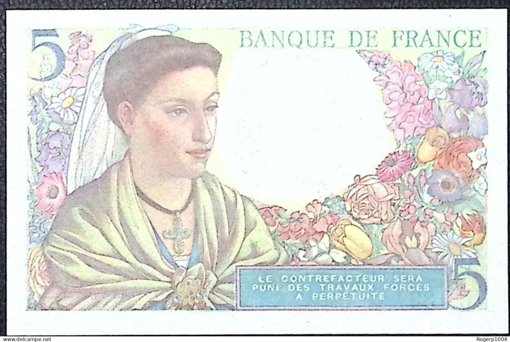 FRANCE * 5 Francs * Berger * 05/04/1945 * Fay 5.6 * Etat/Grade NEUF/UNC - 5 F 1943-1947 ''Berger''