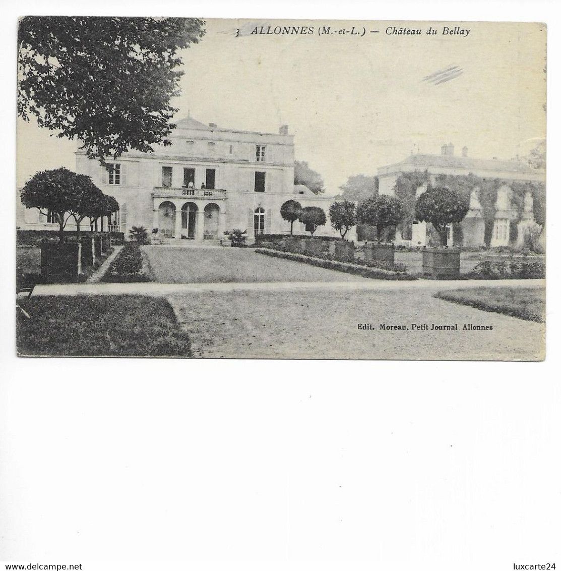 ALLONNES. CHATEAU DU BELLAY. - Allonnes