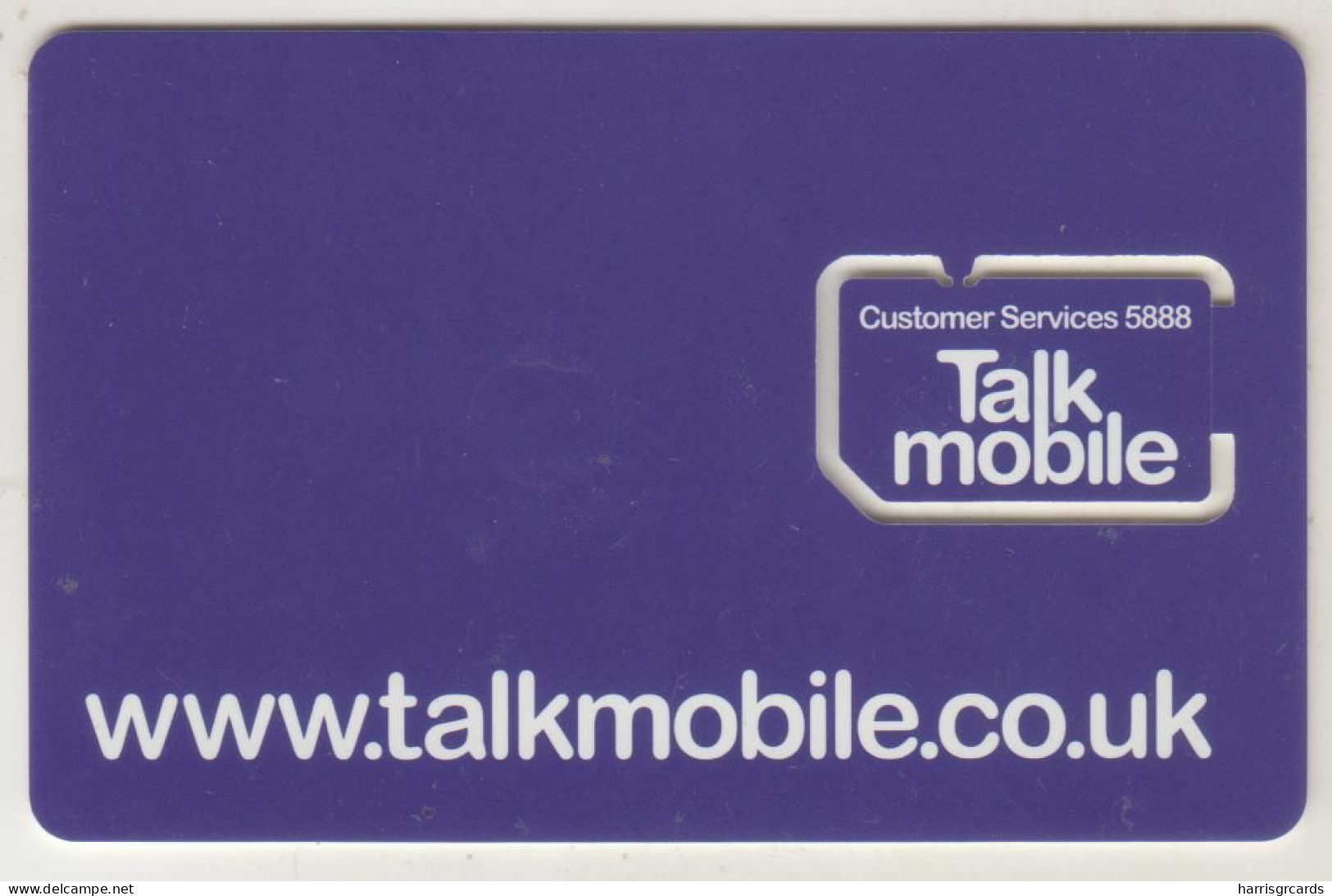 UK - Talk Mobile , GSM Card ,mint - Other & Unclassified