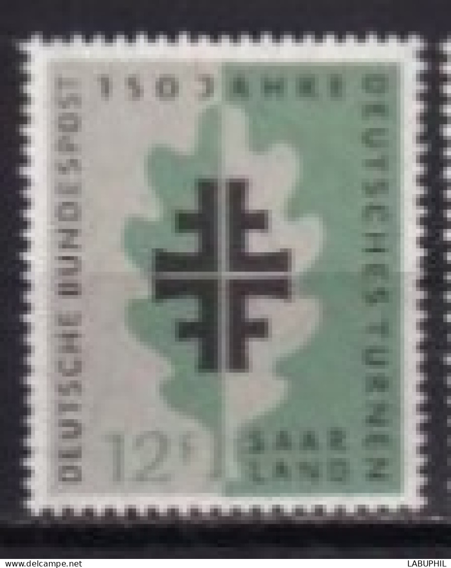 SARRE NEUF MNH  ** 1958 - Ungebraucht