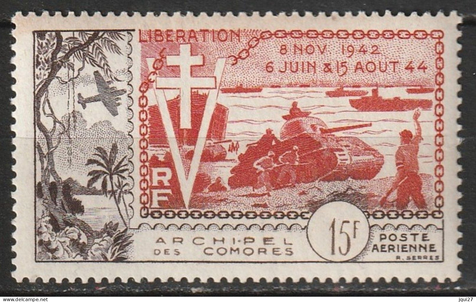 Comores Poste Aérienne N° 4 ** - Poste Aérienne