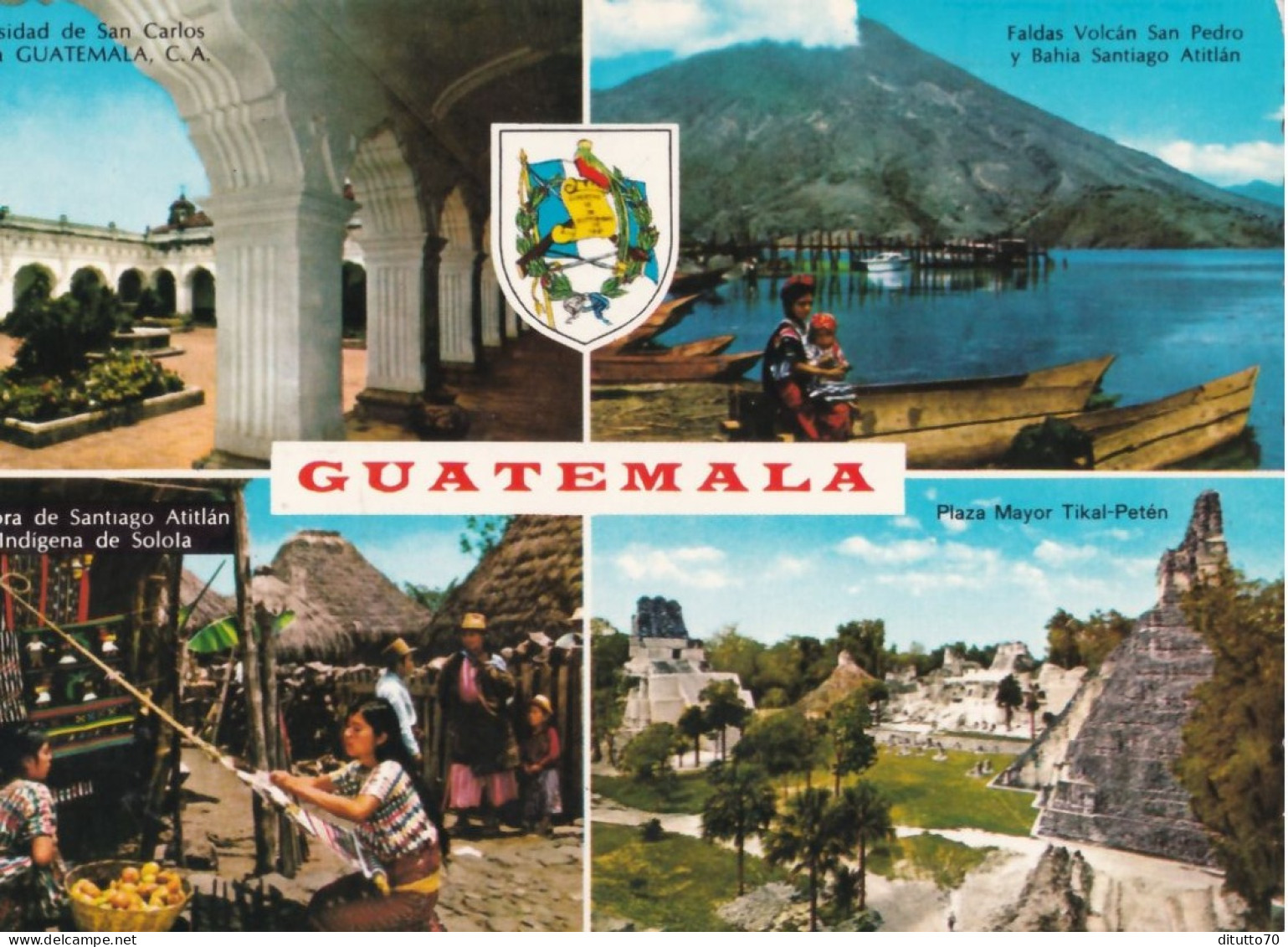 Guatemala - Formato Grande Viaggiata – FE390 - Guatemala