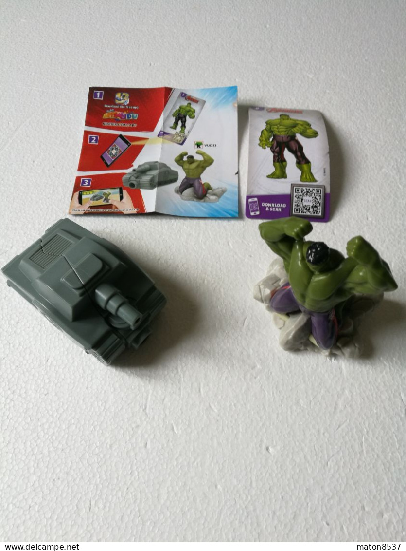 Kinder : MPG VU-D-22   Maxi-Ei -Inhalte 2021-22 - Avengers  + BPZ  + Card - Maxi (Kinder-)